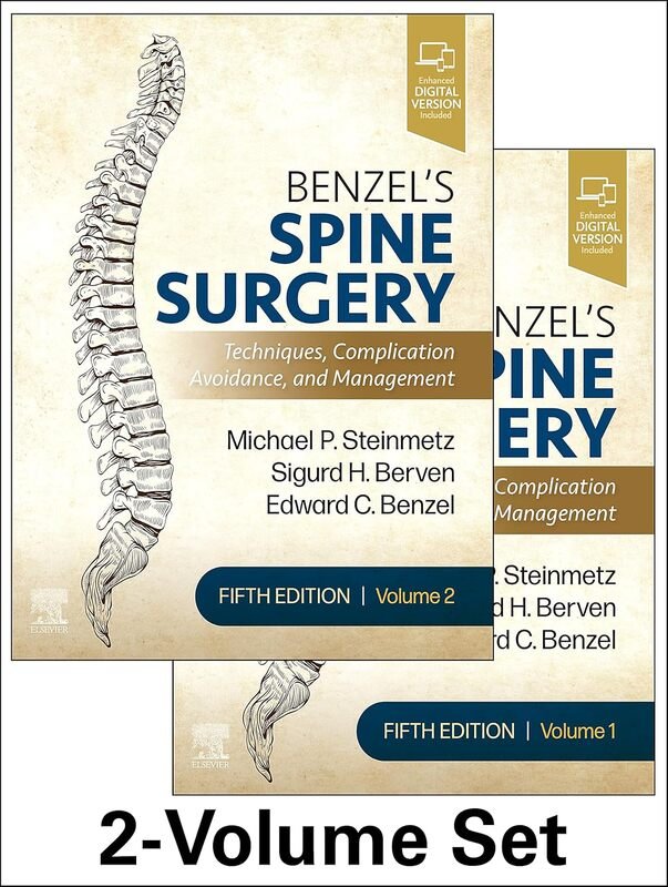 Benzel’s Spine Surgery Benzel’s Spine Surgery, 2-Volume Set: Techniques, Complication Avoidance and Management – 5th Edition - Image 1